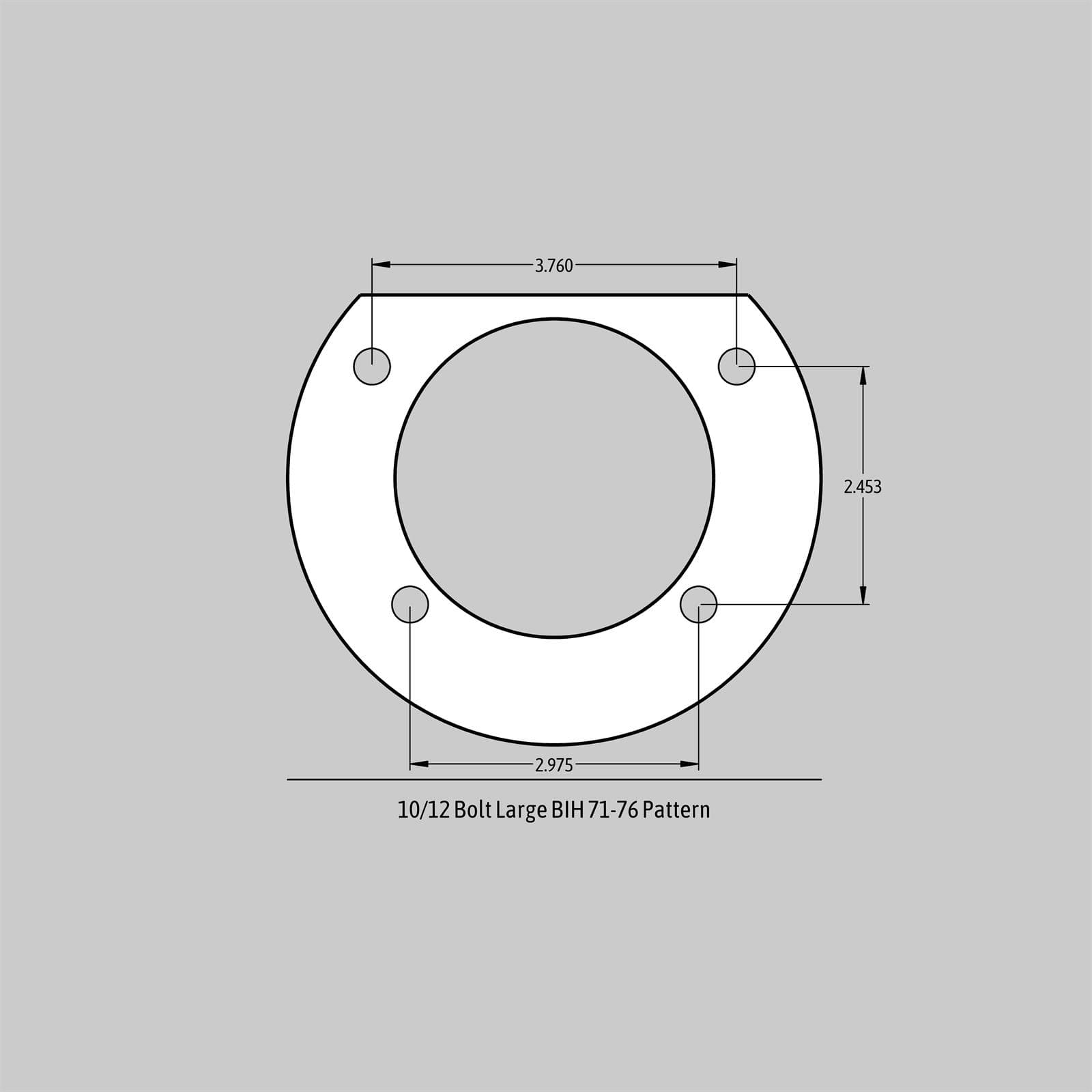 Baer Brakes 4302479R 13" SS4+ Rear Brake Kit, Red, SDZ