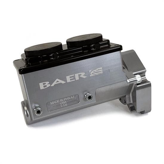 Baer Brakes 6801329LP SN95 Master Cyl, Gray, 1-1/8in, Left