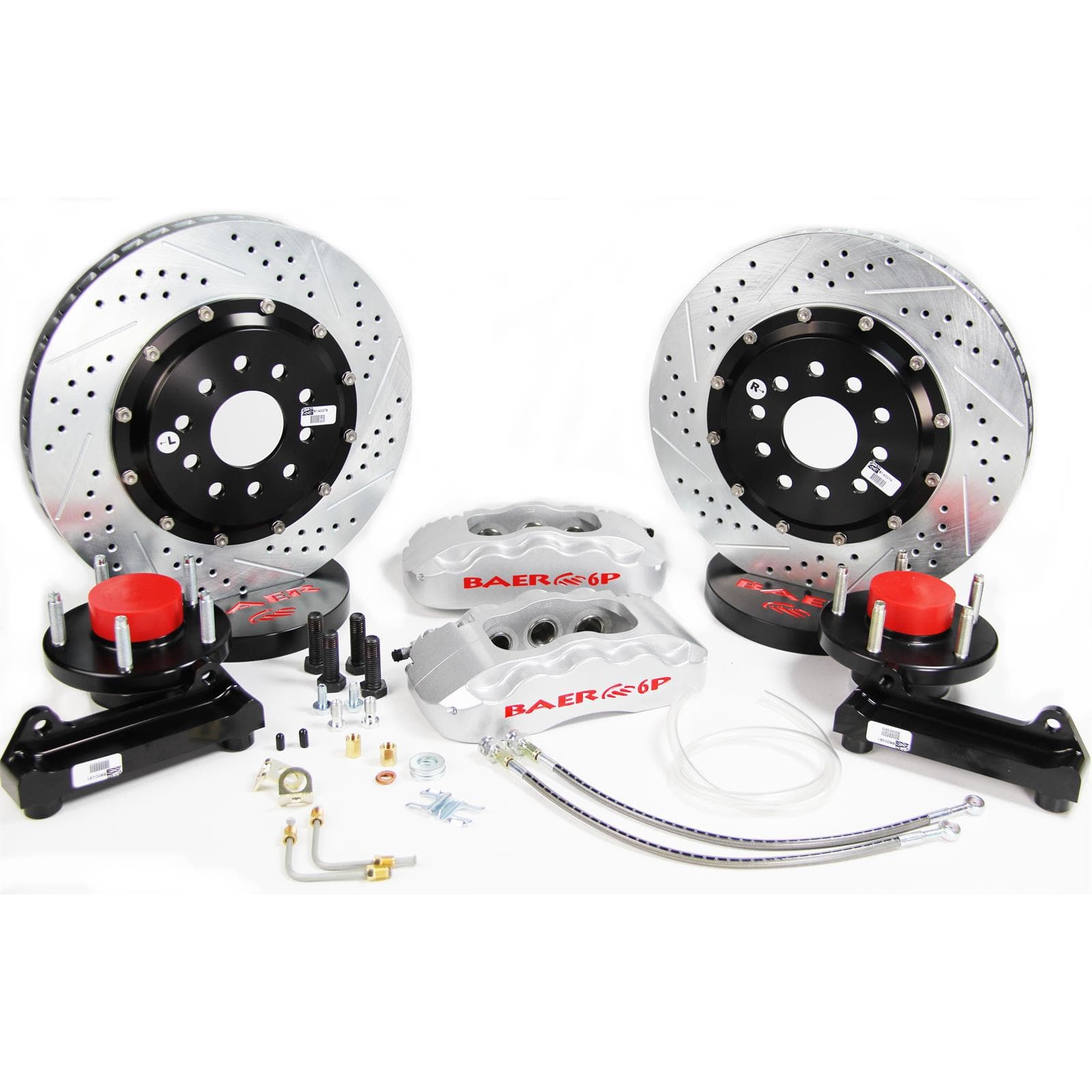 Baer Brakes 4301520S 14" Pro+ Front Brake Kit - Silver