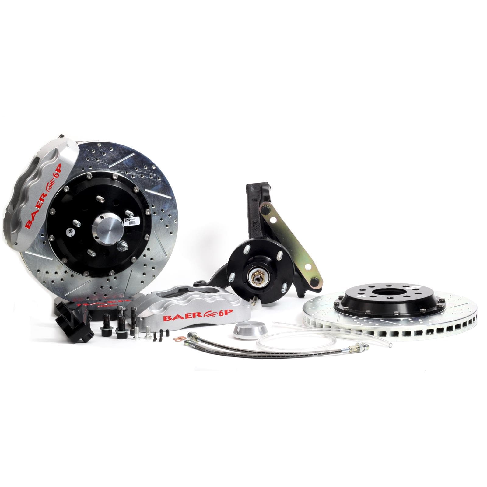 Baer Brakes 4301416S 14" Pro+ Front Brake Kit - Silver