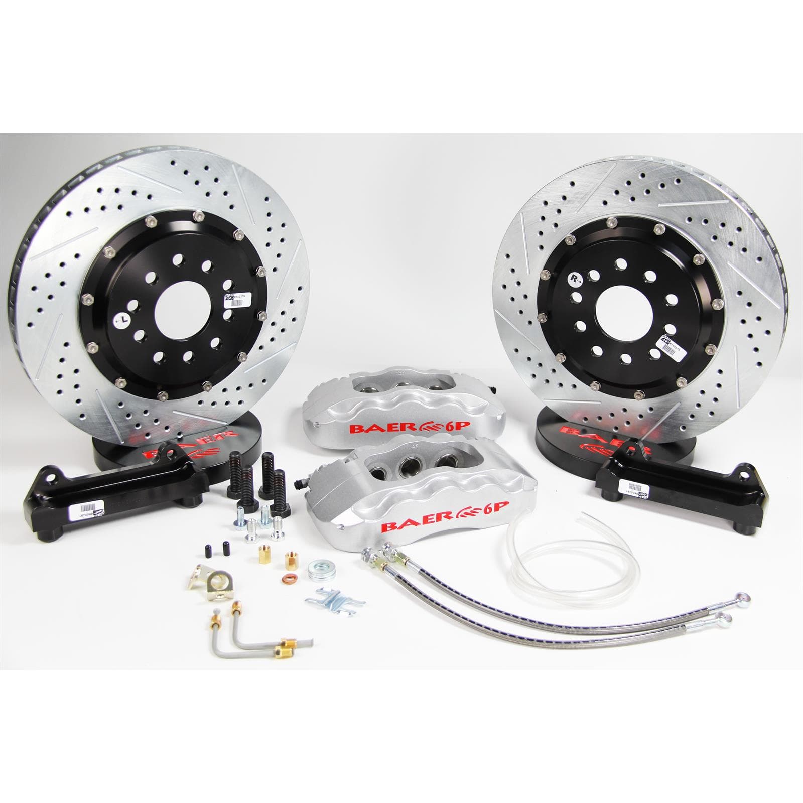 Baer Brakes 4301446S 14" Pro+ Front Brake Kit - Silver