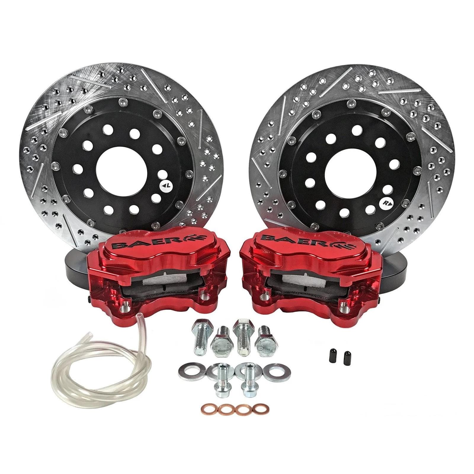 Baer Brakes 4262695C 11.625in. Deep Stage Rear Brakes, Clear, SDZ