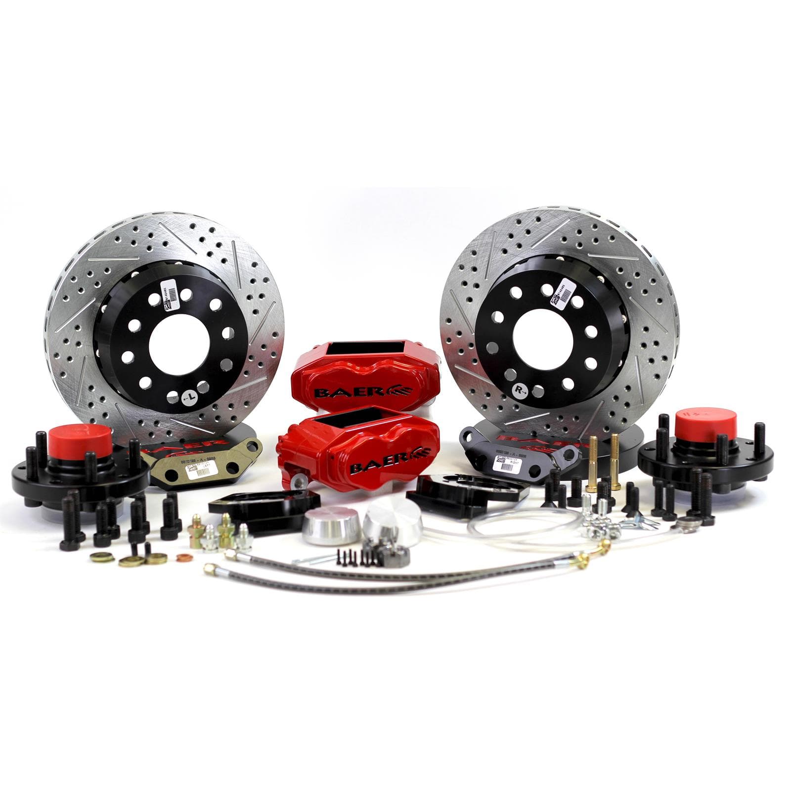 Baer Brakes 4261378R 11" SS4+ F Brk Kit R SDZ Std Studs