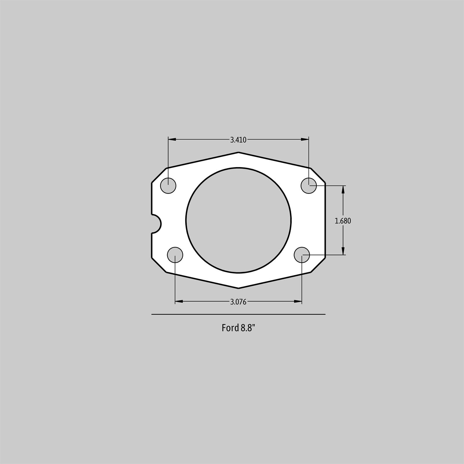 Baer Brakes 4262272R 12" SS4 Rear Brake Kit, Red, SDZ