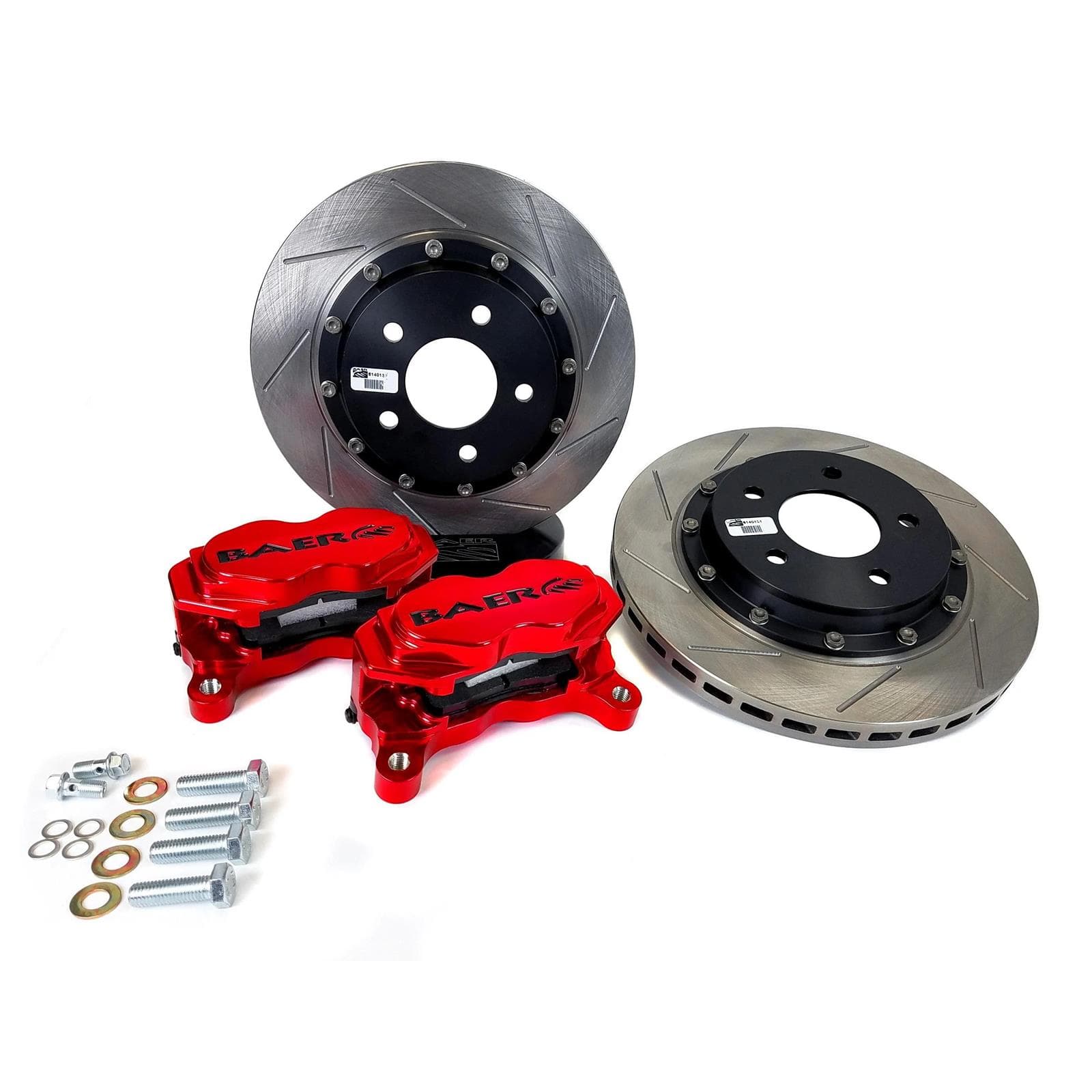 Baer Brakes 4261560C 12 Deep Stage 2.0 Front Brakes, Clear, Slot