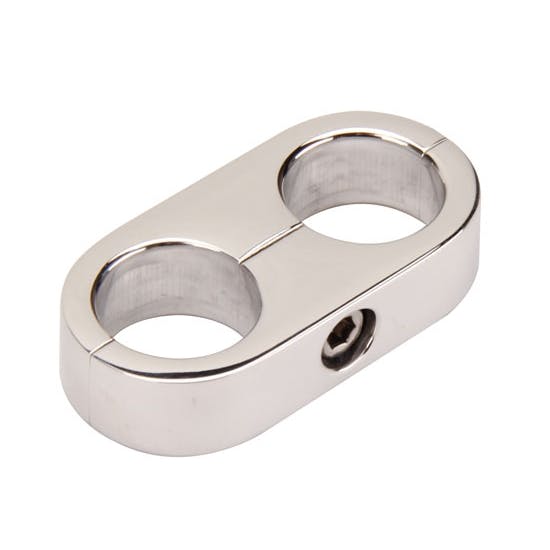 Billet Specialties 68220 Alum Hose Separator Clamp, .562 x .562 Inch