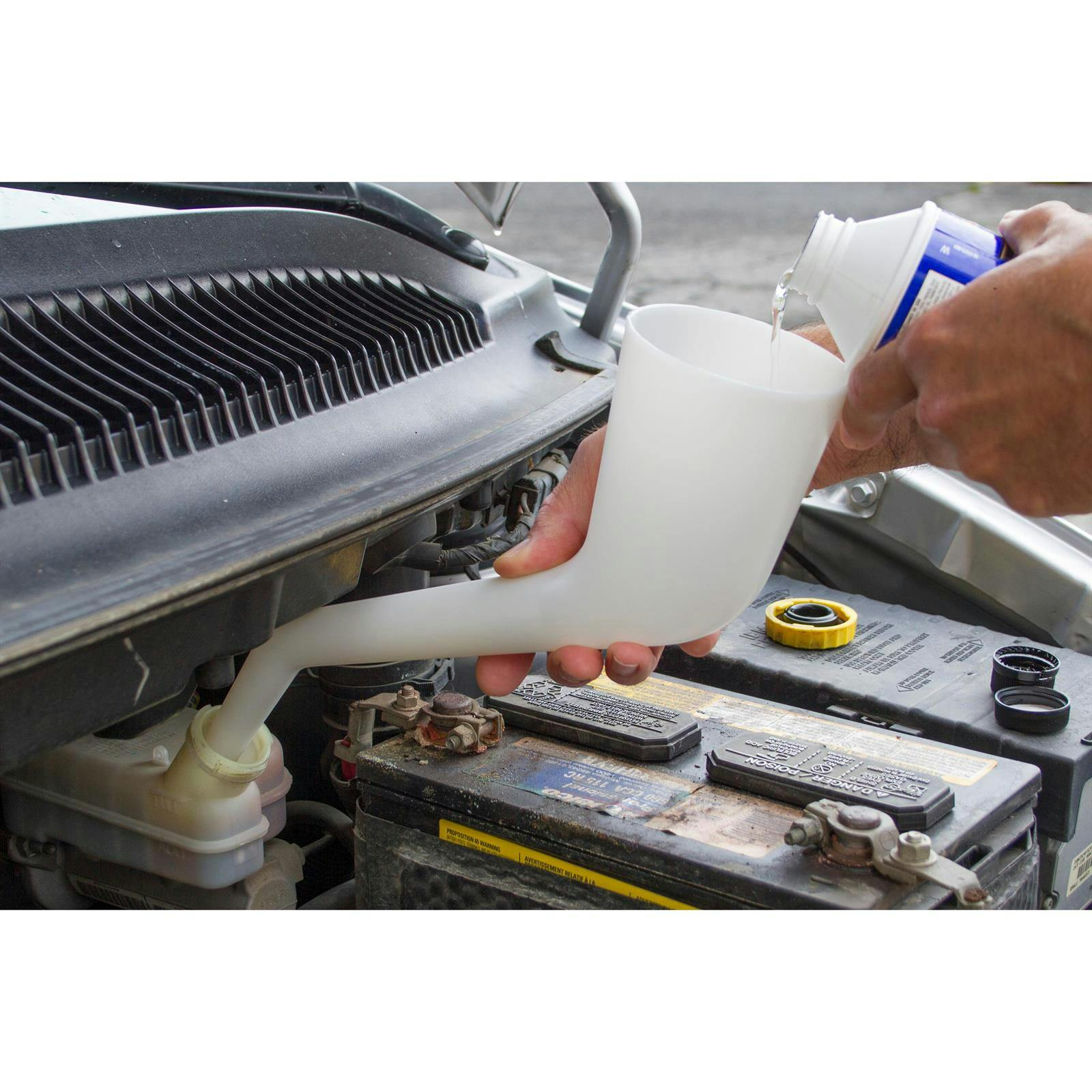 Lisle Corporation 17232 Right Angle Funnel, 6-3/4 Inch Offset