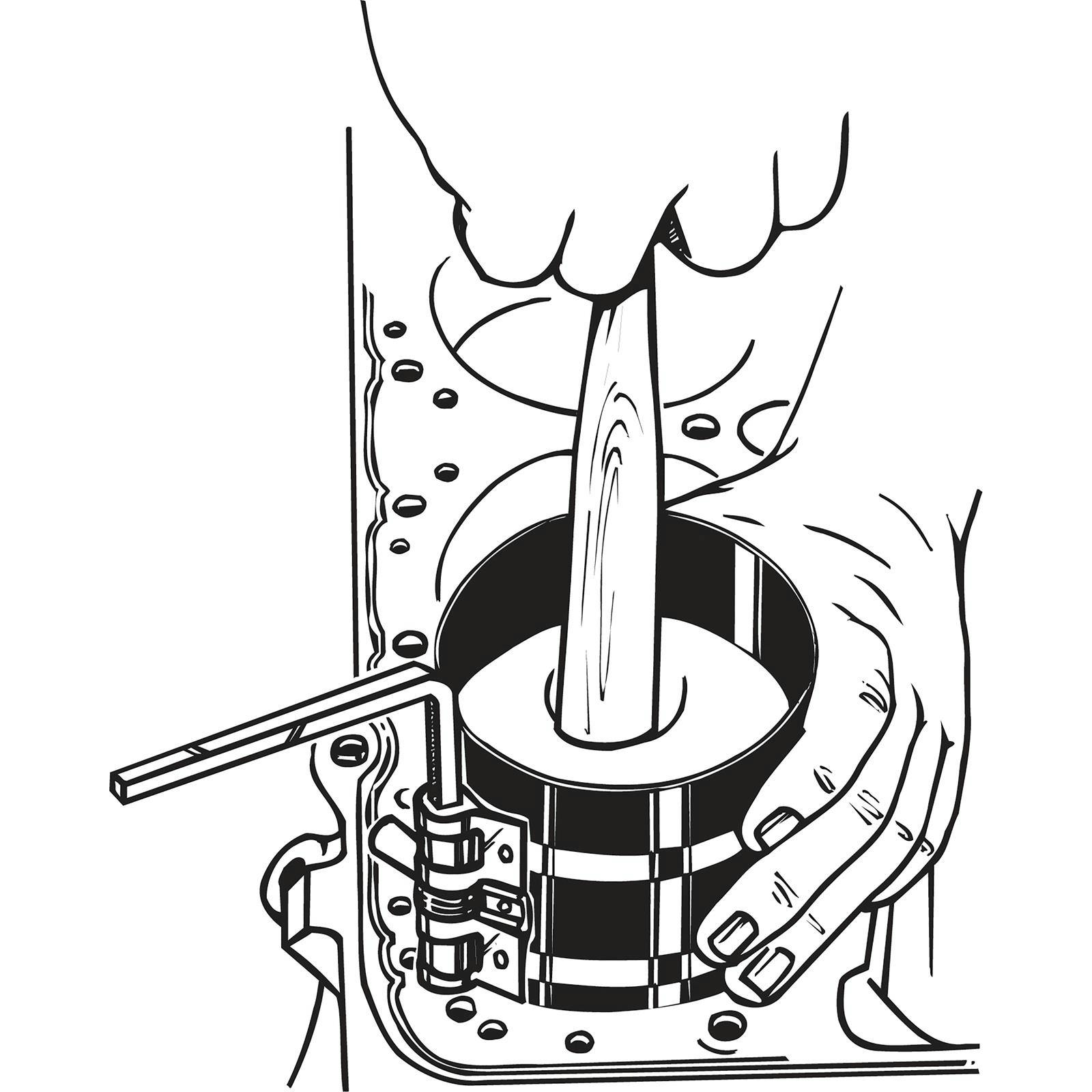 Lisle Corporation 20500 Ring Compressor, 3-1/2 - 7 Inch