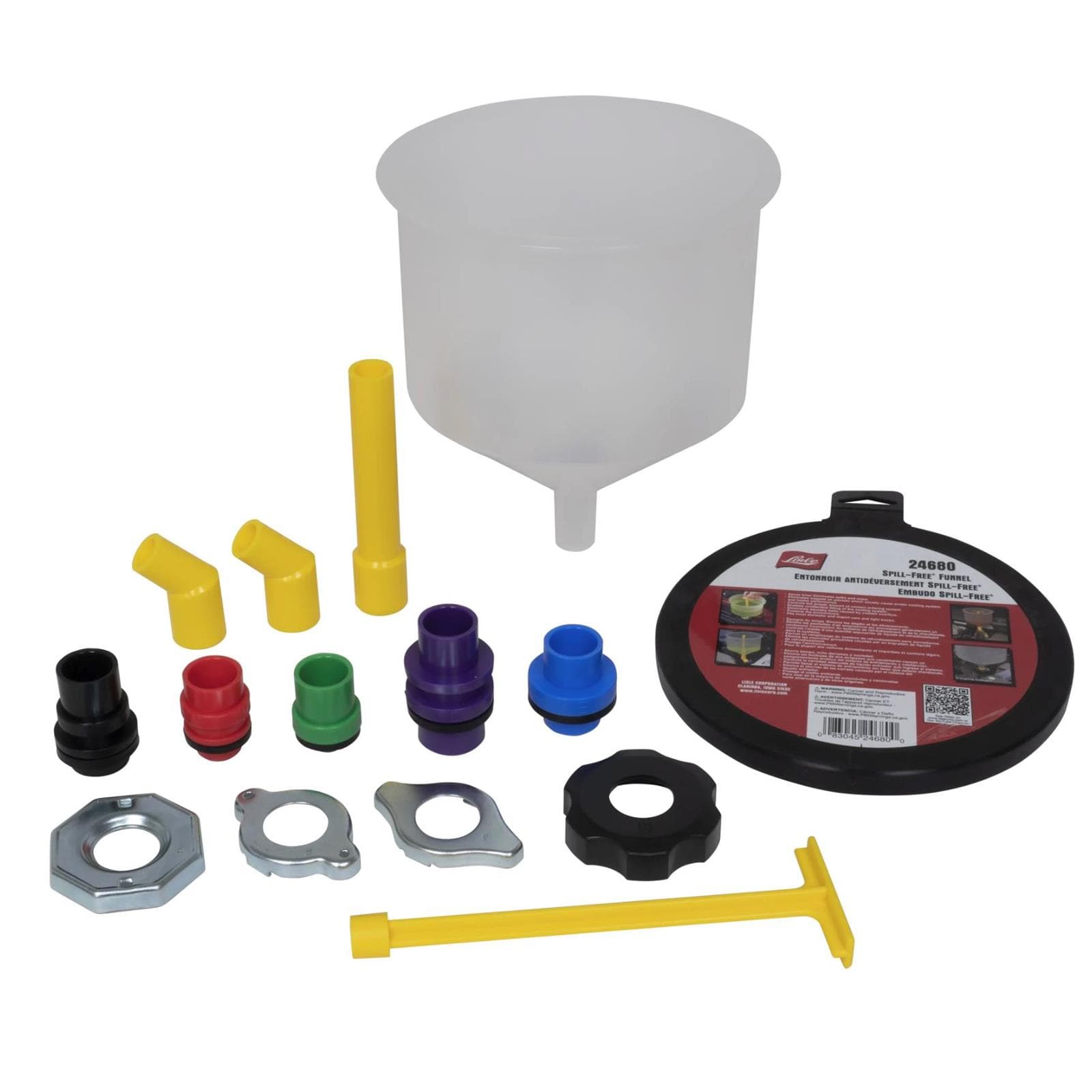 Lisle Corporation 24680 Spill-Free Coolant Fill Funnel