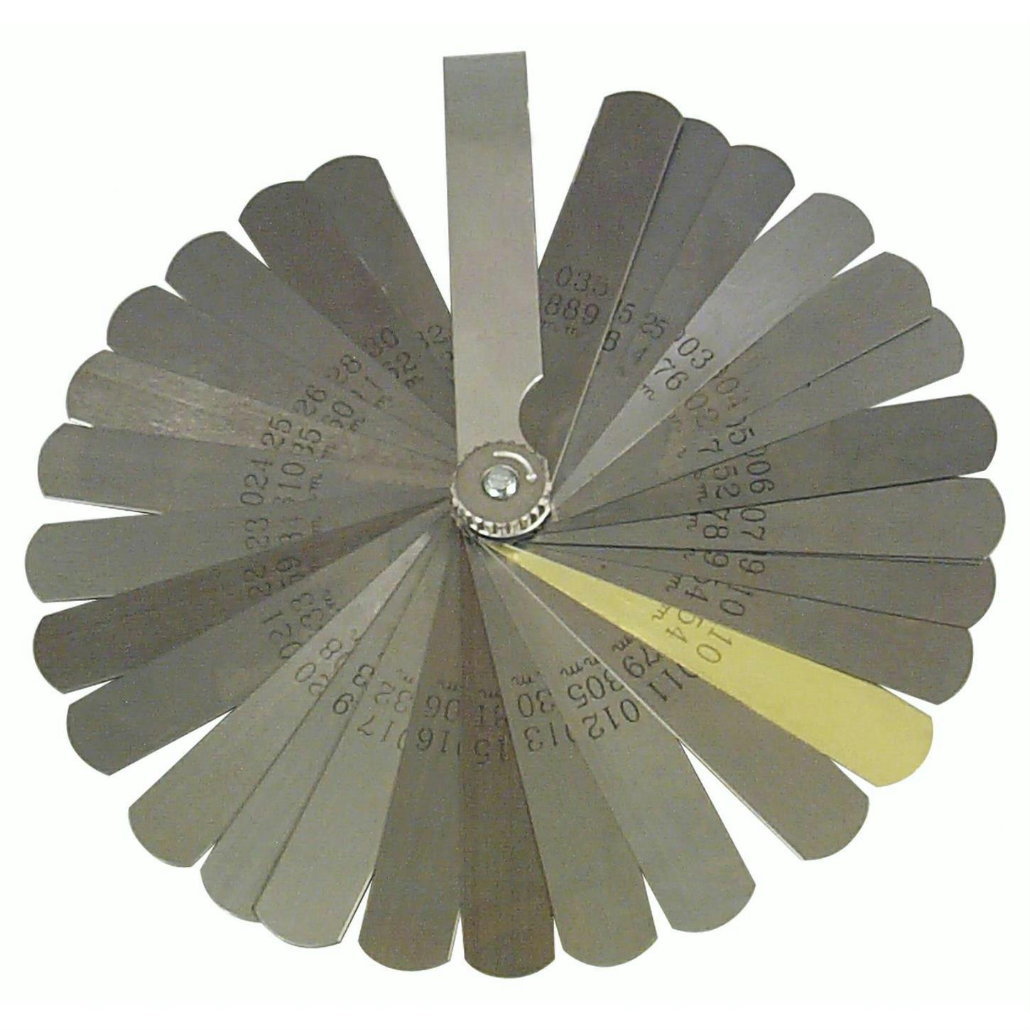 Lisle Corporation 68100 Deluxe Feeler Gauge, 31 Blade