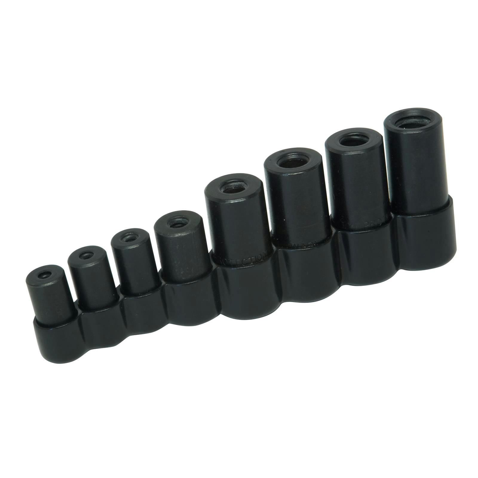 Lisle Corporation 70500 Tap Socket Set, 8 Piece, With Holder