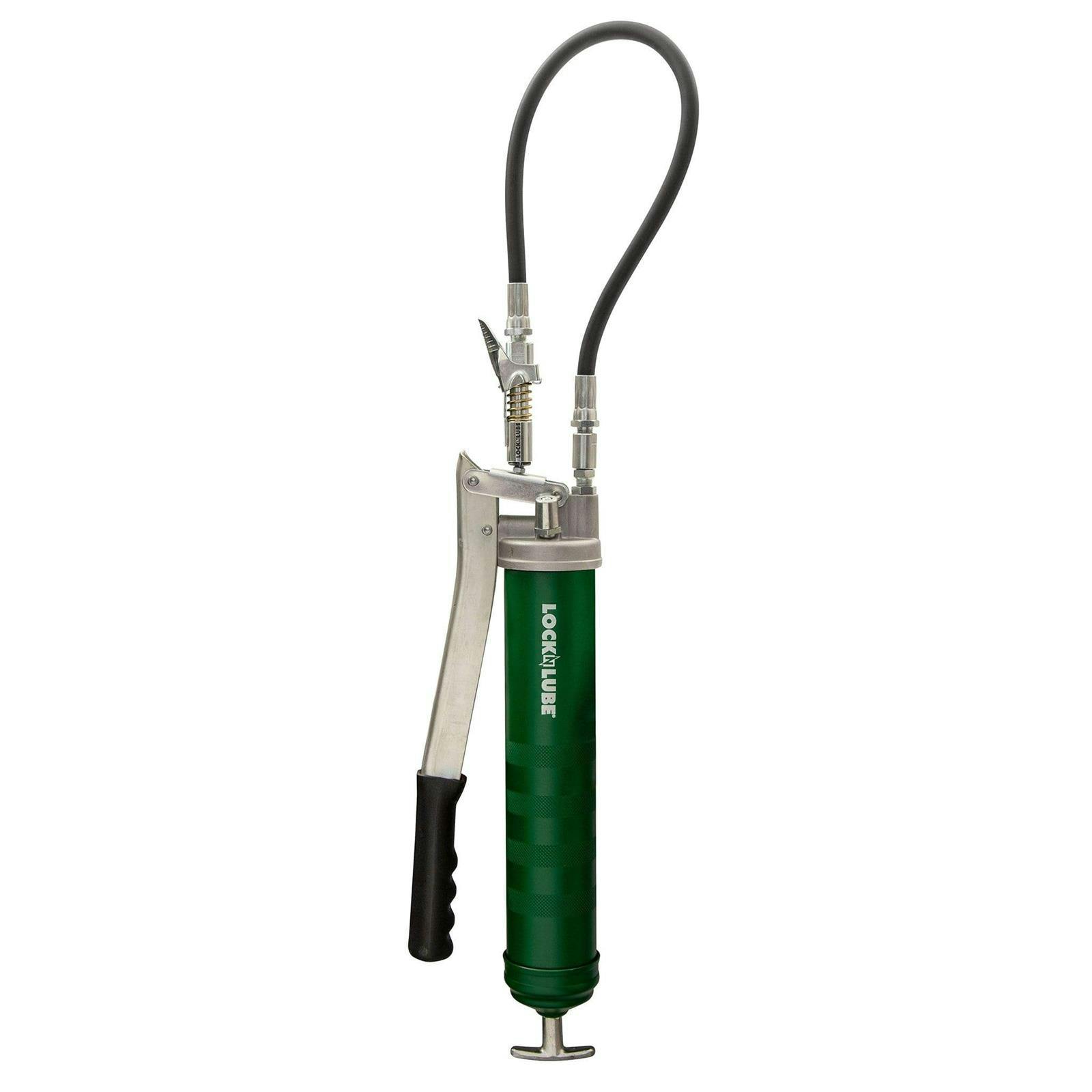 LockNLube LNL151 Grease Gun, Lever Grip, LockNLube Coupler