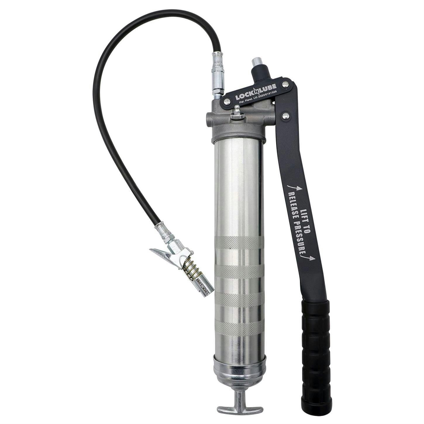 LockNLube LNL351 Professional Grease Gun, Lever Grip