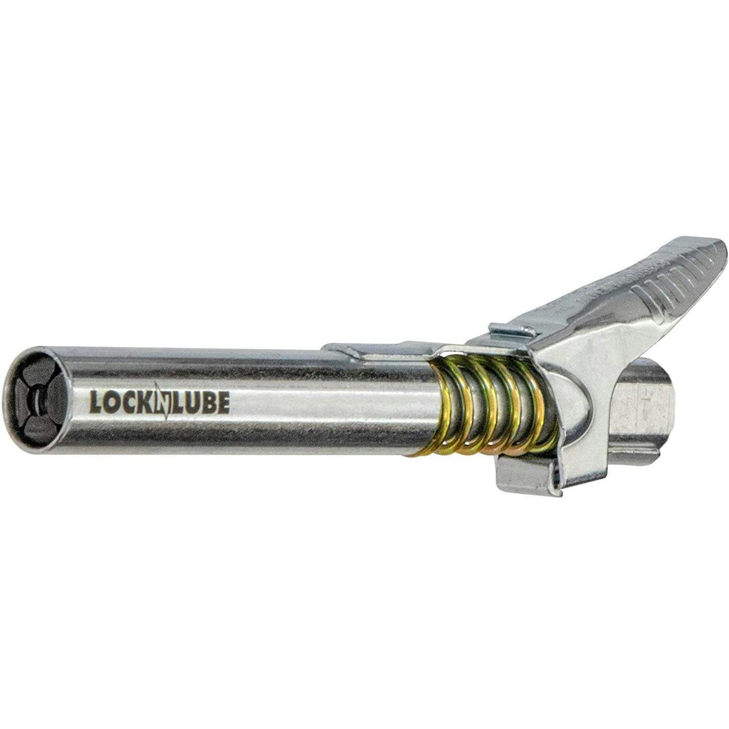 LockNLube GC81042 Locking Grease Gun Coupler XL, 1/8 In NPT