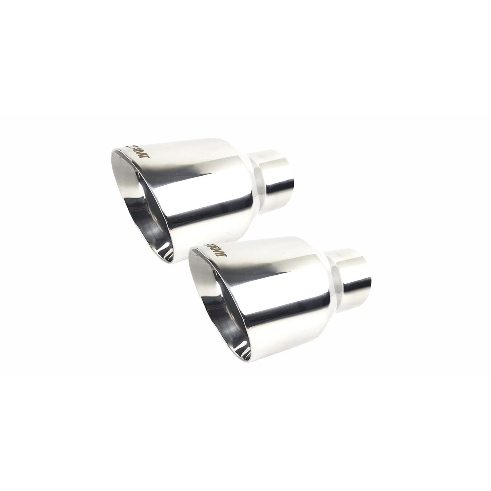 Netami NT2580 304 Stainless Steel Exhaust Tips, 2 Pack