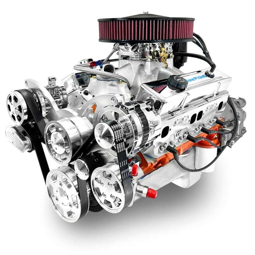 BluePrint Engines B454FKTKX SBC 454/563HP with TKX, EFI, Pol.