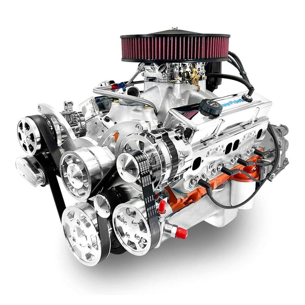 BluePrint Engines B454K700 SBC 454 with 700R4, Carbureted, Pol.