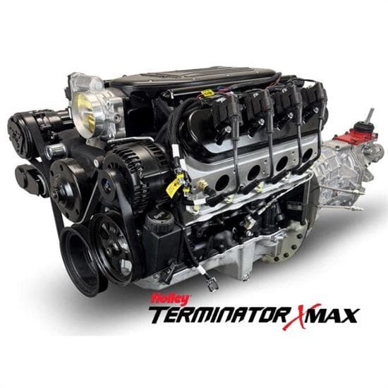 BluePrint Engines BLS3768KBT56 LS 376 w/ T56, Terminator X, Blk.