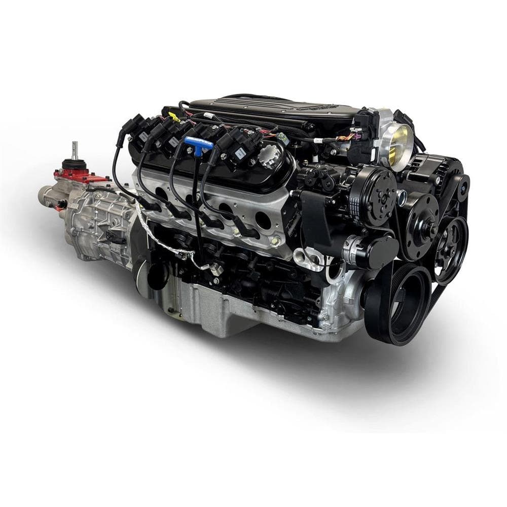 BluePrint Engines BLS4278KBT56 LS 427/585HP with T56, EFI, Blk.