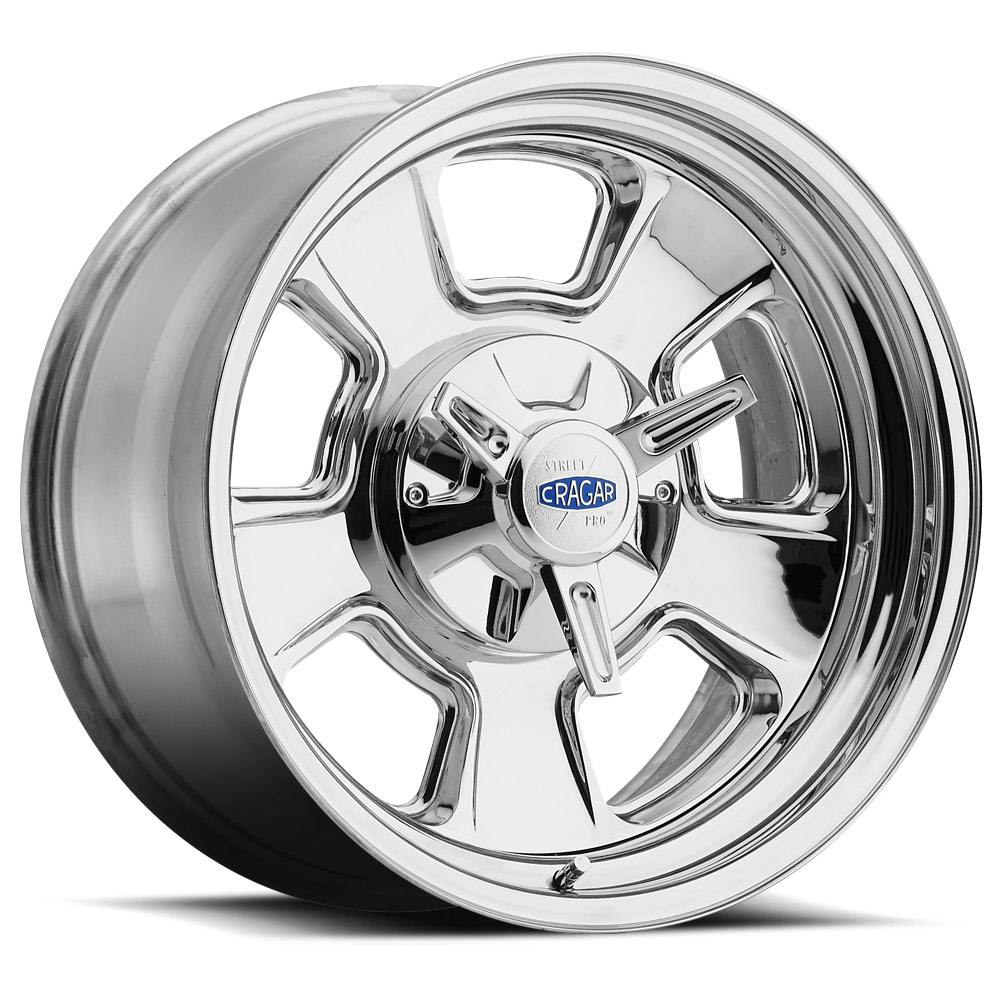 Cragar 1525895402B Series 390C Street Pro Wheel, 15x10 Inch