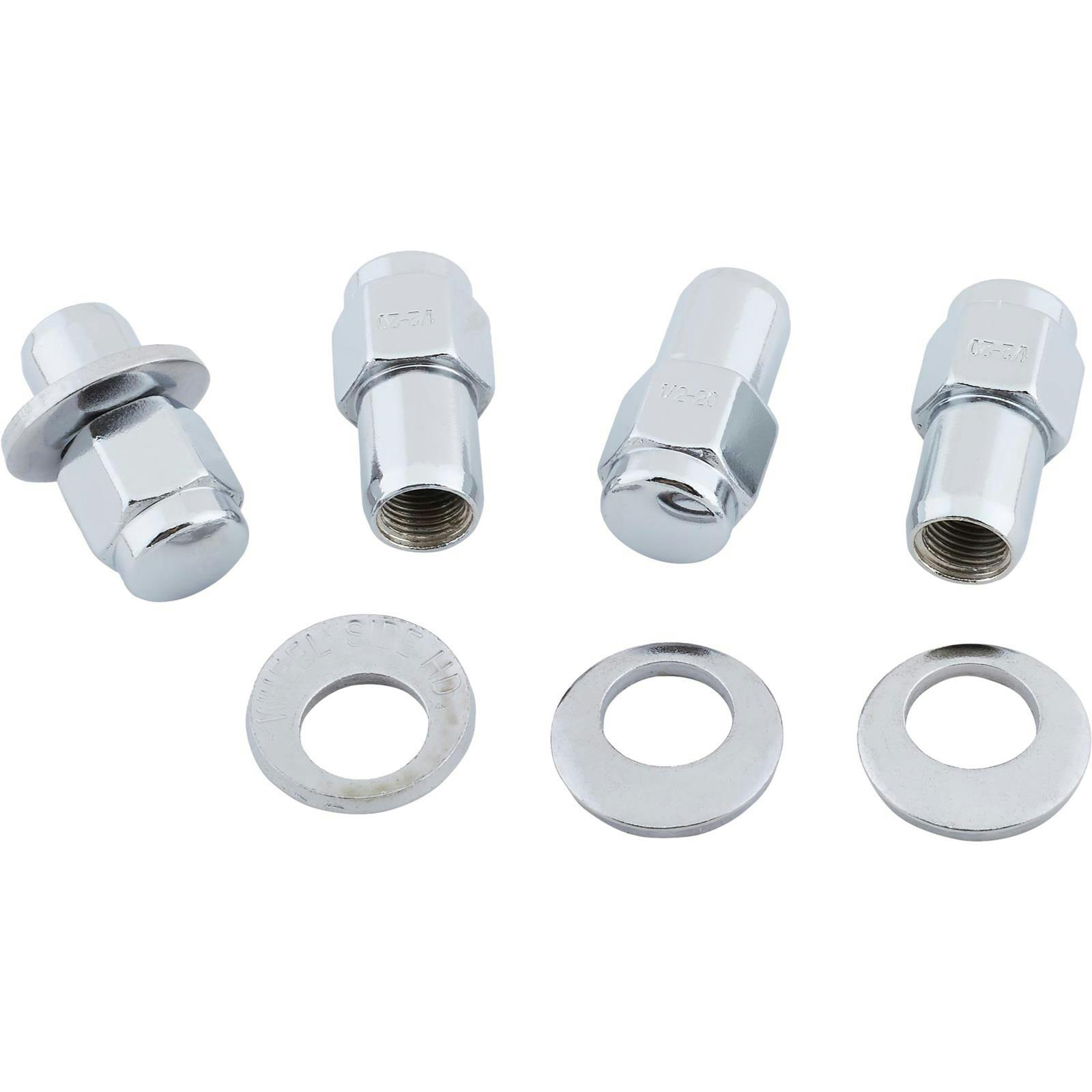 Cragar A-27723-4 Lug Nut, 1/2RH, Offset Washer,