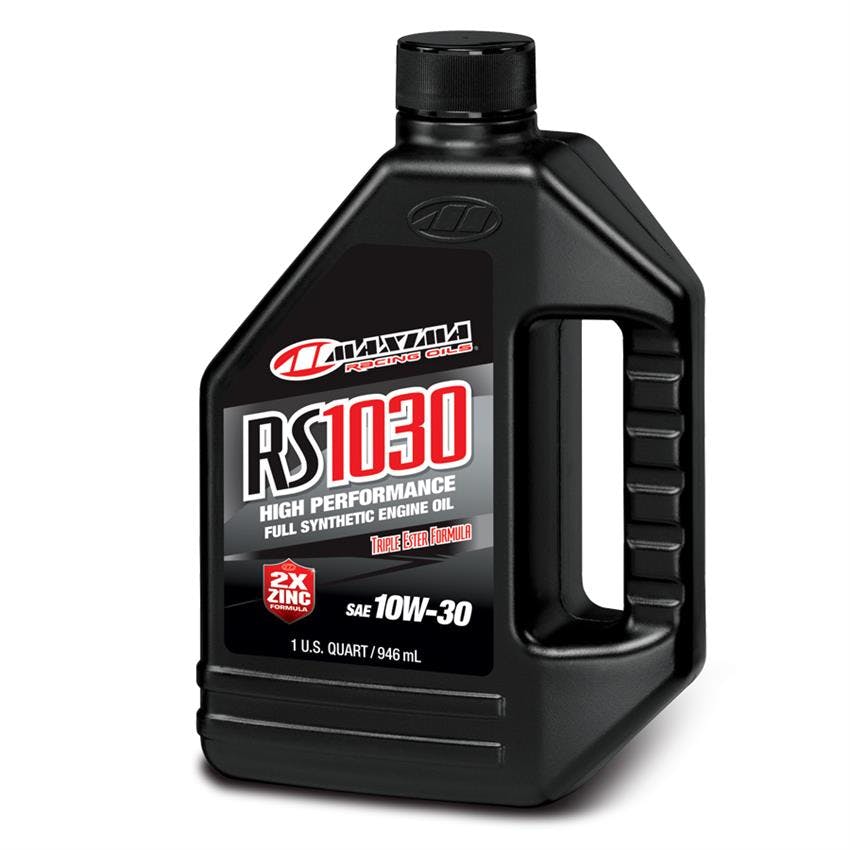 Maxima Racing Oils 39-01901 RS Full Synthetic, 10W30, 1 Quart