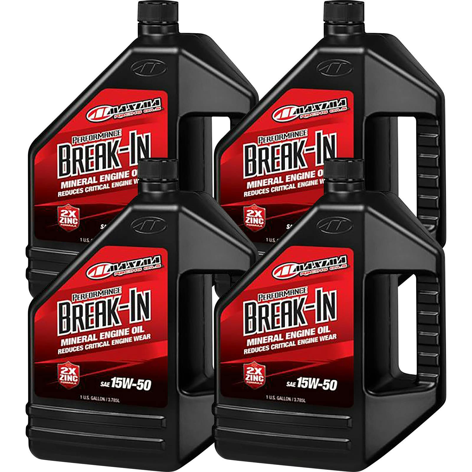 Maxima Racing Oils 22911901 Break-In oil, 15W50, 4 Gallons