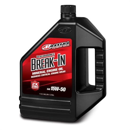 Maxima Racing Oils 39-119128 Break-In oil, 15W50, 1 Gallon
