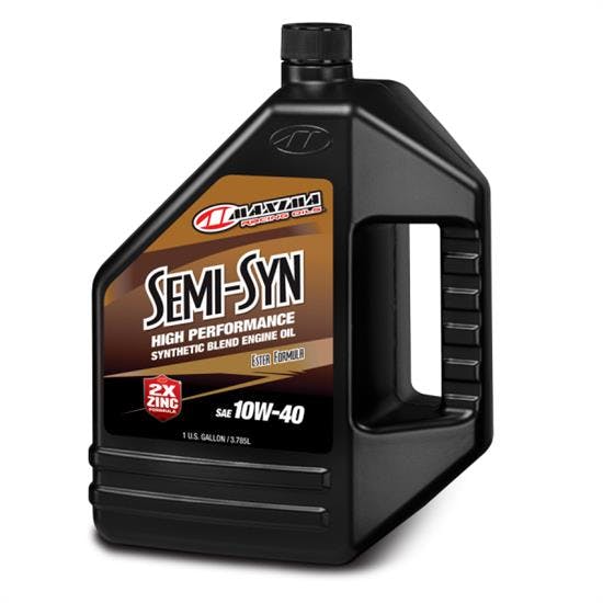 Maxima Racing Oils 39-349128B Semi-Synthetic, 10W40, 1 Gallon