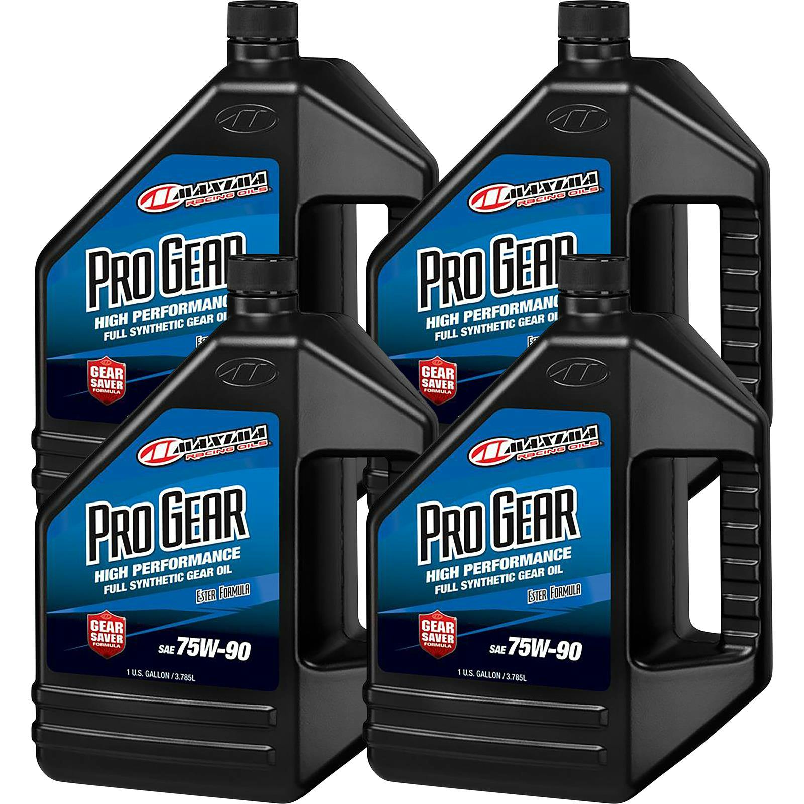 Maxima Racing Oils 229449128 Pro Gear Full Syn, 75W90, 4 Gallons