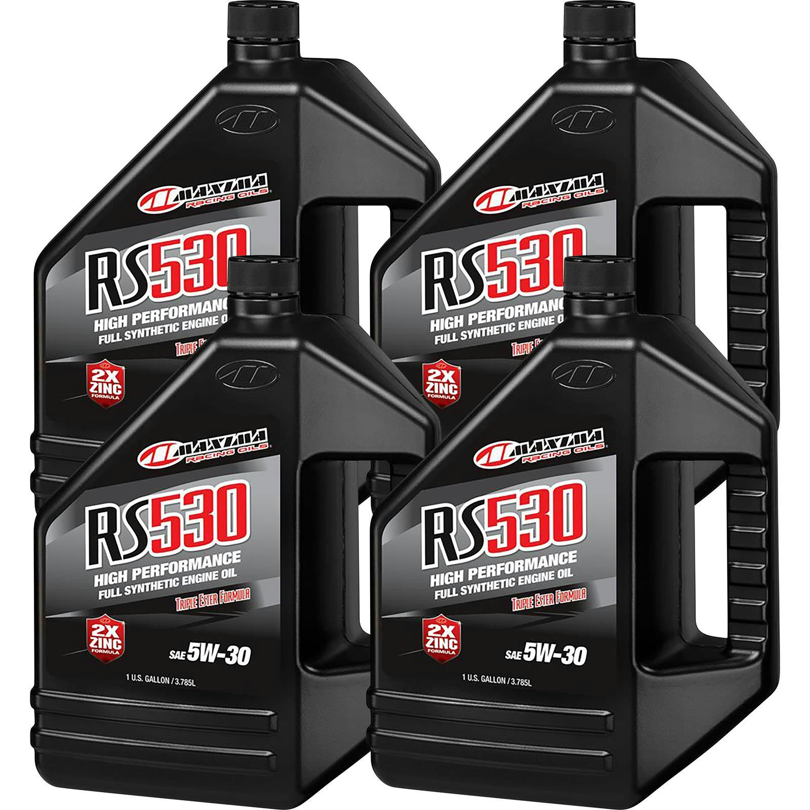 Maxima Racing Oils 229919128 RS Full Synthetic, 5W30, 4 Gallons