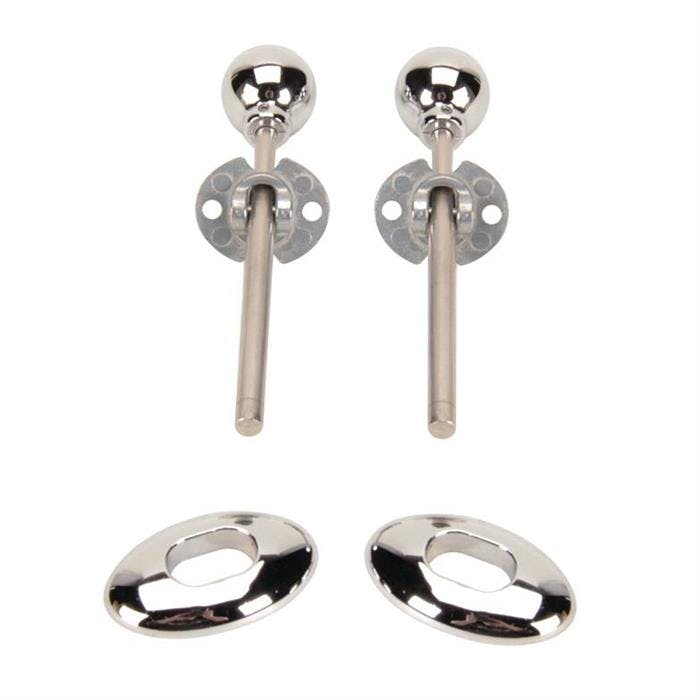 Clayton Machine LR-702 Bear Claw Door Latch Release, Smooth Knob/Bezel