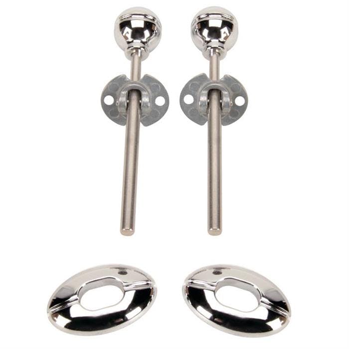 Clayton Machine LR-703 Bear Claw Door Latch Release Grooved Knob/Bezel