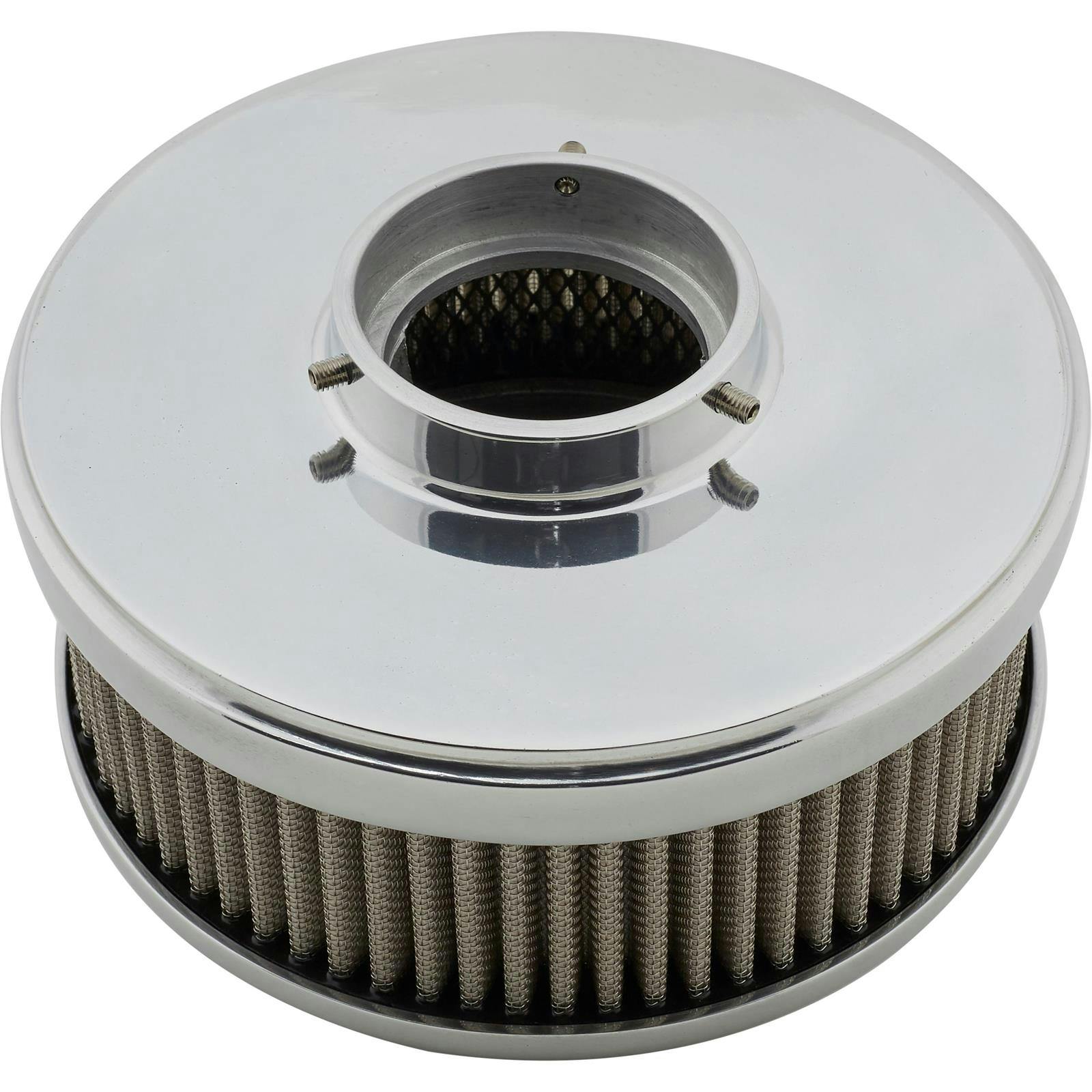 OTB Gear 4760 Orbit Air Cleaner, 1 Barrel Carburetor, Polished