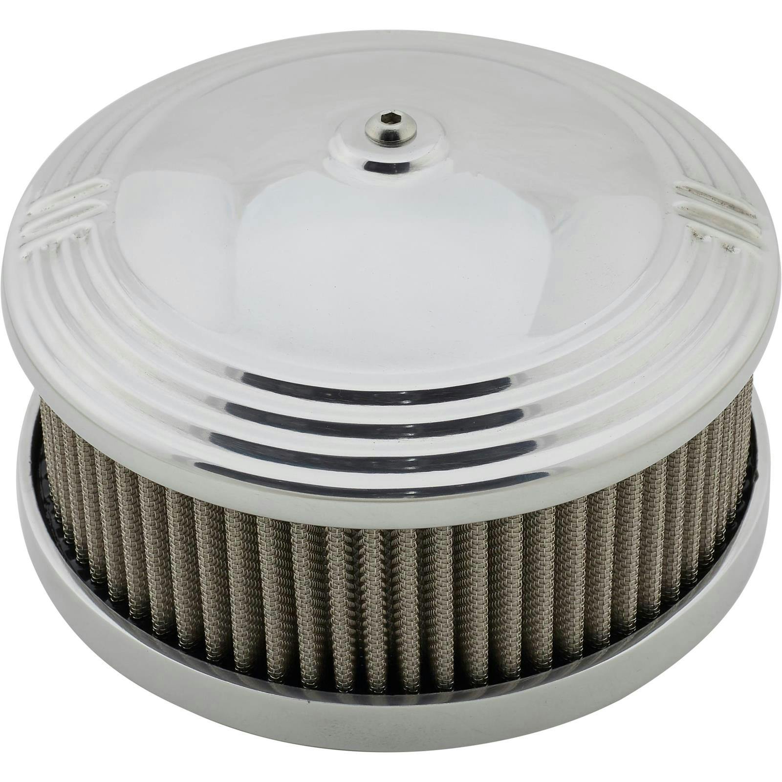 OTB Gear 4760 Orbit Air Cleaner, 1 Barrel Carburetor, Polished