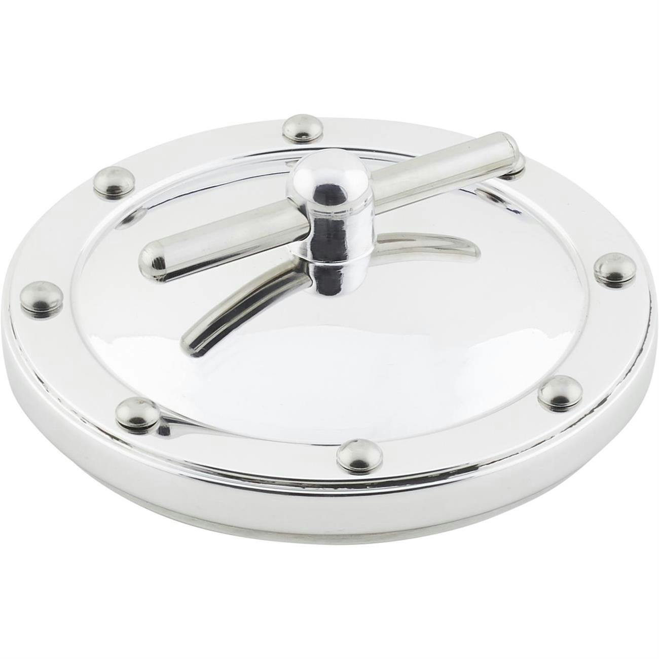 OTB Gear 6307 Pit Stop Gas Cap, Polished, 28-65 Chevy