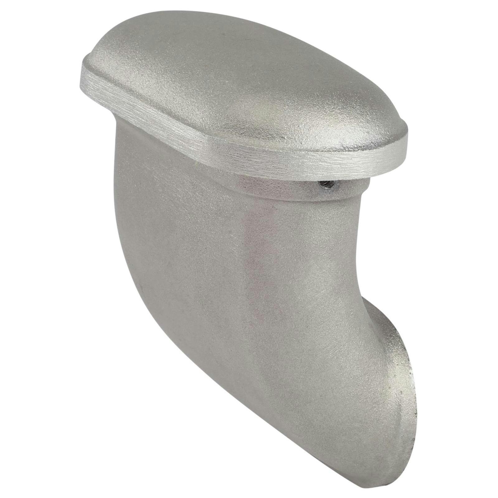 OTB Gear 6813 Oil Breather Tube, 90 Degree, Smooth, Unpolished