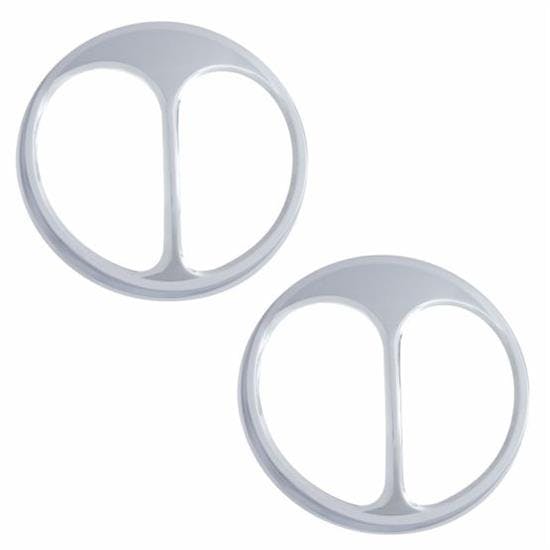 United Pacific 10466 7 1/2" Chrome Cat's Eye Headlight Cover