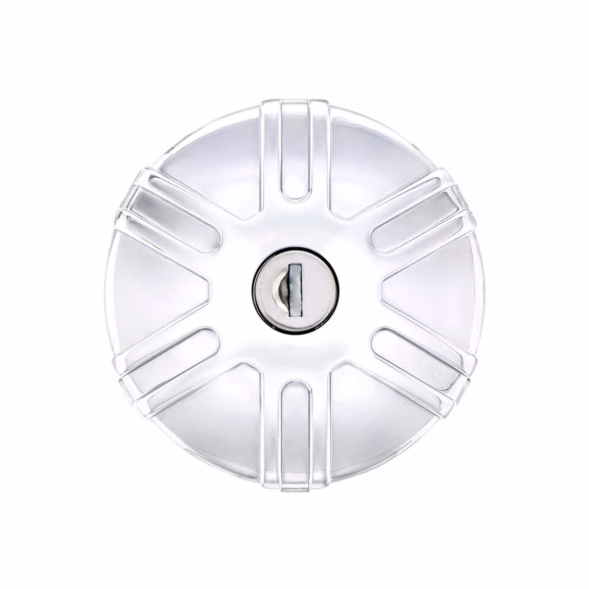 United Pacific 110874 Titan Locking Gas Cap, 47-71, Chrome
