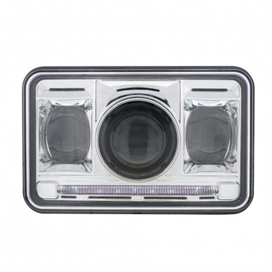 United Pacific 31275 11 LED 4"" X 6"" Projection Headlight, High Bm