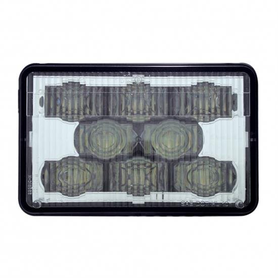 United Pacific 31359 8 LED 4"X6" Headlight, High Beam