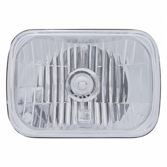 United Pacific 31377 5" X 7" Crystal Rectangular Headlight