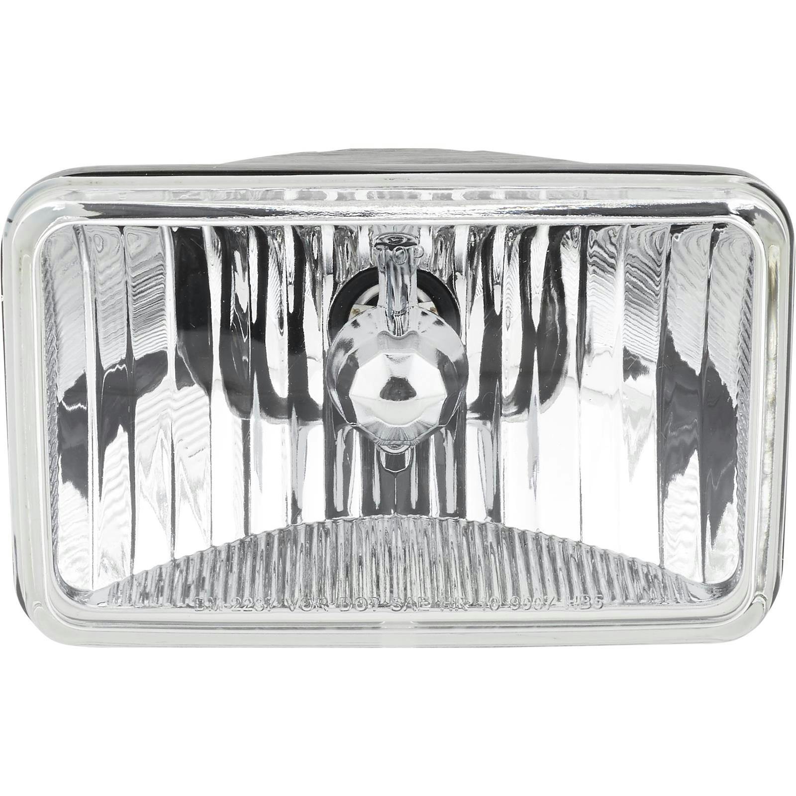 United Pacific 31388 4" X 6" Crystal Headlight, High & Low Beam
