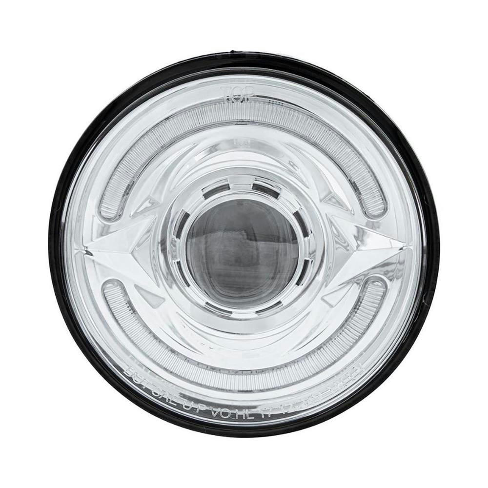 United Pacific 35887 LED 5-3/4 In Round Dual Headlight, Low Beam