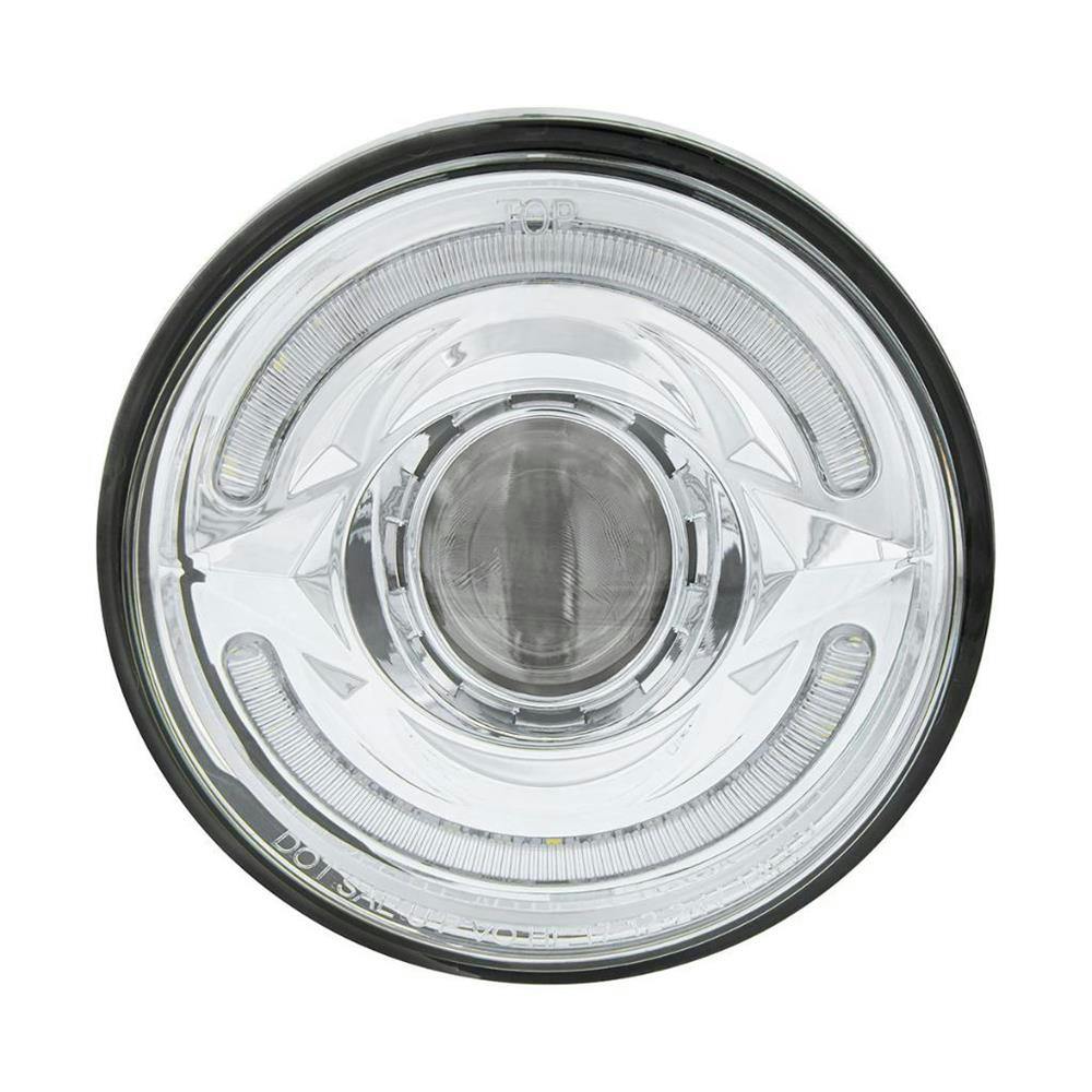 United Pacific 35888 LED 5-3/4 In Round Dual Headlight, High Beam