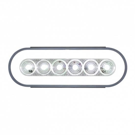 United Pacific 37009 22 LED 6" Oval "GLO" Back-Up Light