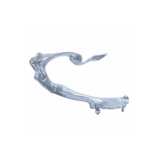 United Pacific 72019 Flying Goddess Hood Ornament, Chrome