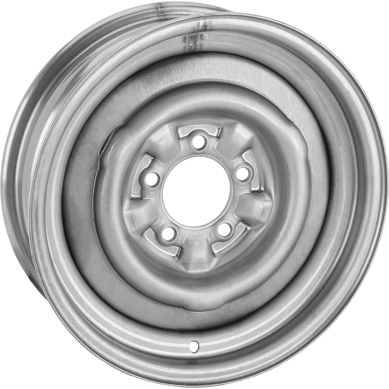 Speedway O/E Style Hot Rod Raw Steel Wheel 15x5, 5x4.5, 3.0 BS