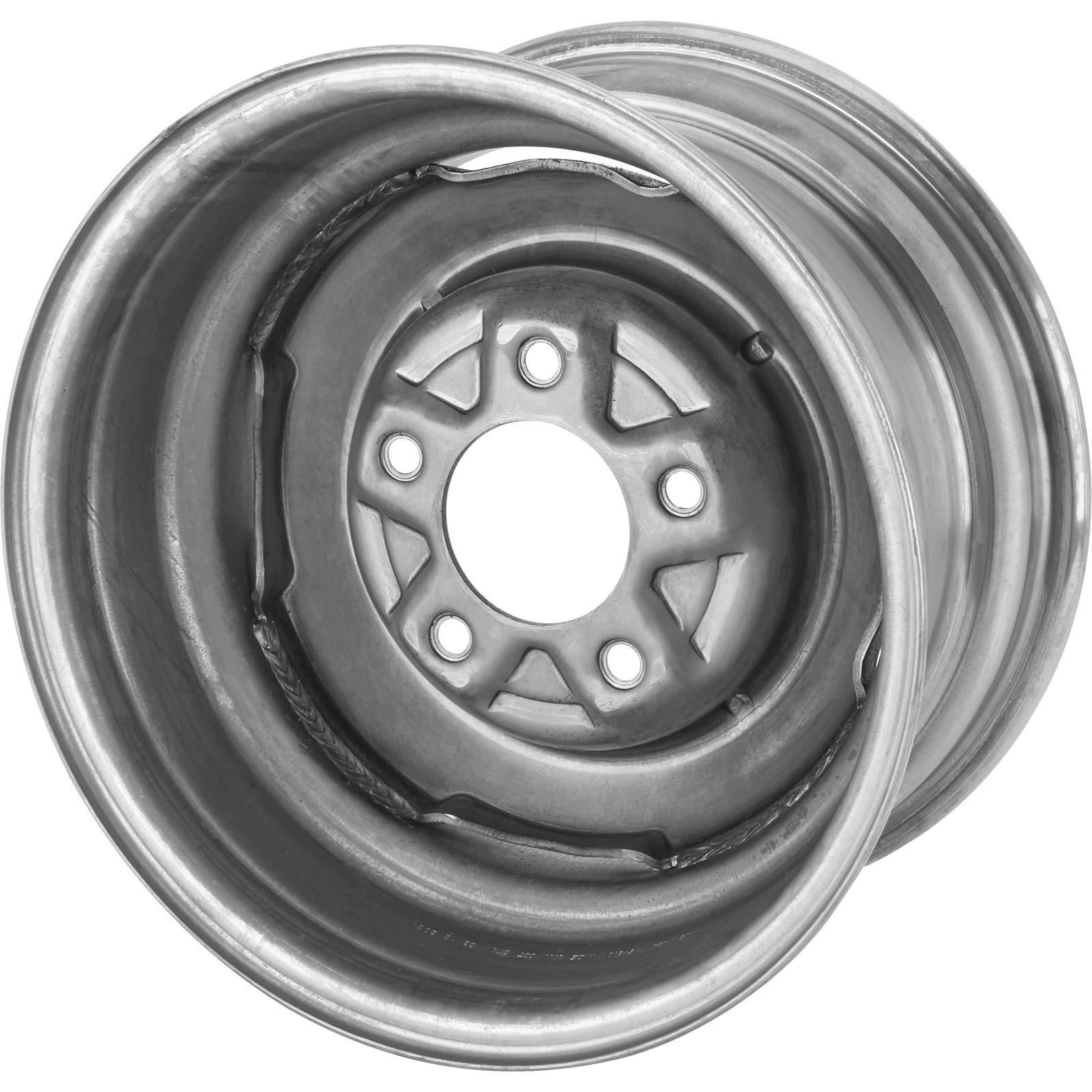 Speedway Vintage 15x8 Steel Wheels, 5 on 5.5, 4 Inch BS