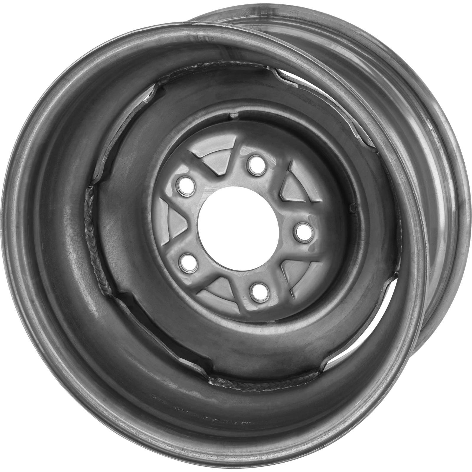 Speedway Vintage 16x7 Steel Wheels, 5 on 5.5, 4 Inch BS